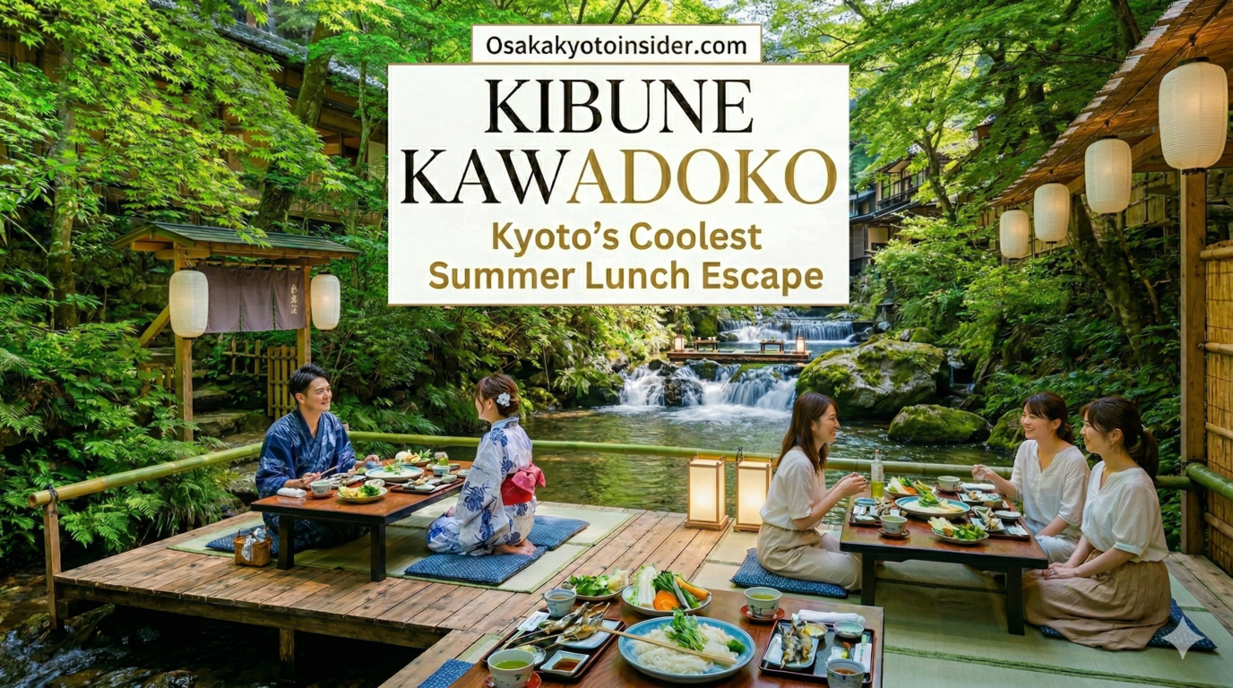 Kibune Kawadoko: Kyoto's Coolest Summer Lunch Escape